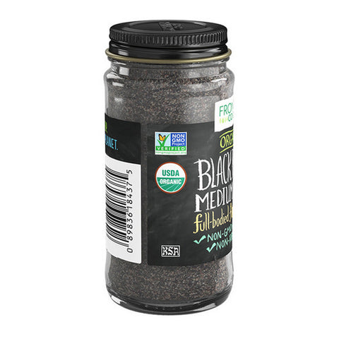 Frontier Coop, Organic Black Pepper Medium Grind, 1.80 Oz