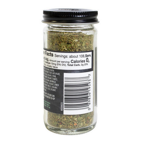 Frontier Coop, Organic Green Harvest Seasoning, 1.5 Oz