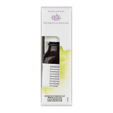 Aura Cacia, Rescue Charm Essential Oil Blend Boxed, 0.5 Oz