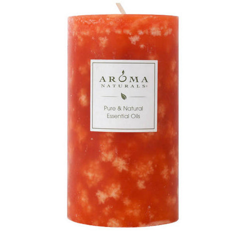 Aroma Naturals, Clarity Orange Pillar 2, 1 Candle
