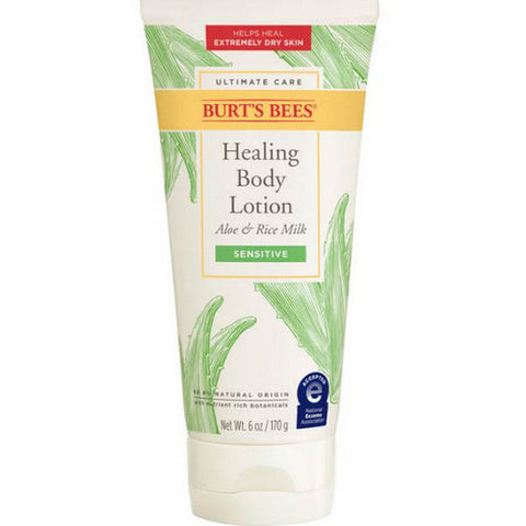 Burts Bees, Ultimate Care Sensitive Healing Body Lotion, 6 Oz