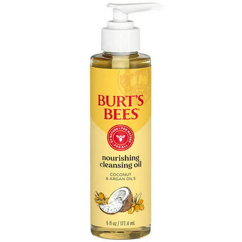 Burts Bees, Facial Cleansing Oil For Dry Skin, 6 Oz