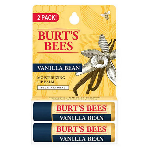 Burts Bees, Vanilla Bean Lip Balm Blister Box, 0.15 Oz