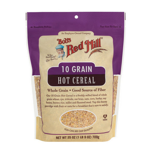 Bobs Red Mill, 10 Grain Hot Cereal, 25 Oz