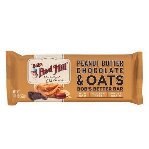 Bobs Red Mill, Peanut Butter Chocolate And Oats Better Bar, 1.76 Oz