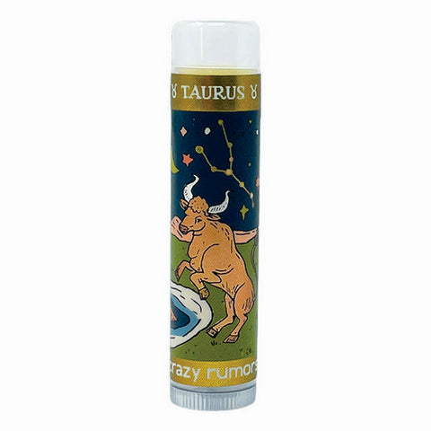 Crazy Rumors, Taurus Earth Blend Lip Balm, 0.15 Oz