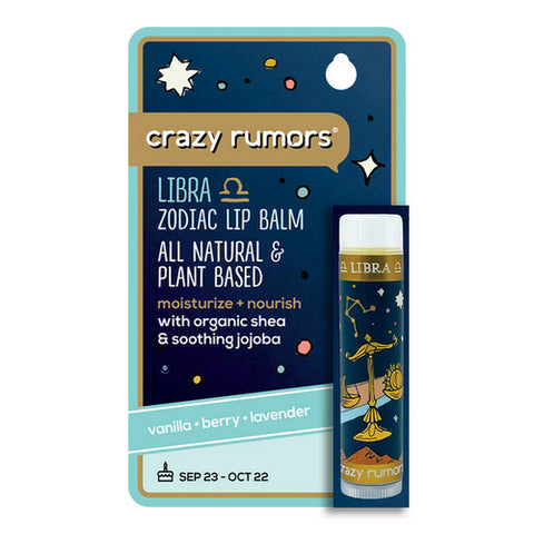 Crazy Rumors, Libra Air Blend Lip Balm, 0.15 Oz