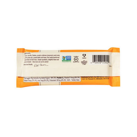 Bobs Red Mill, Peanut Butter Honey And Oats Bar, 12 Bars