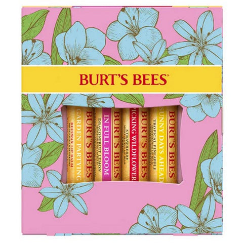 Burts Bees, Full Bloom Lip Balm, 4 Count