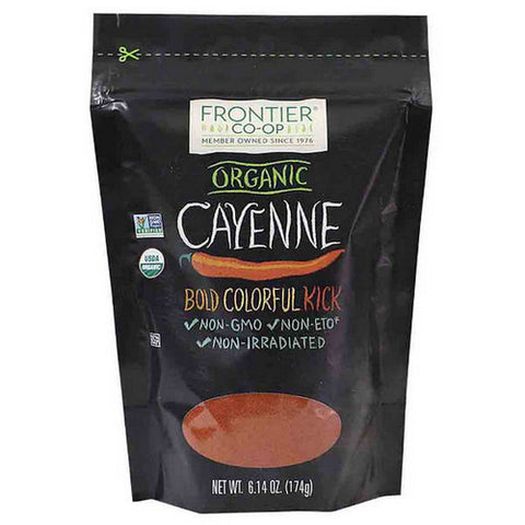 Frontier Coop, Organic Cayenne Ground, 6.14 Oz