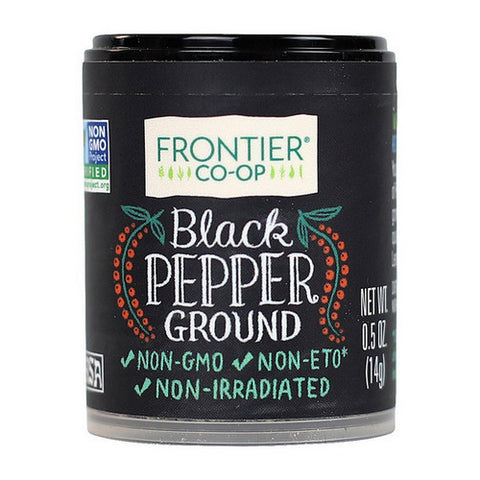 Frontier Coop, Black Pepper Ground, 0.5 Oz