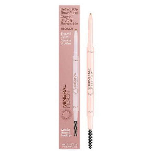 Mineral Fusion, Dark Brown Retractable Brow Pencil, 0.003 Oz
