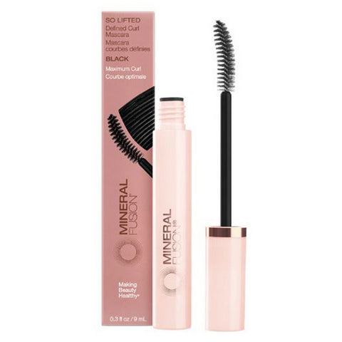 Mineral Fusion, Black SO Lifted Defined Curl Mascara, 0.3 Oz