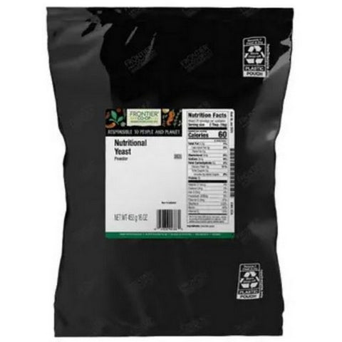 Frontier Coop, Nutritional Yeast Powder, 1 Lb
