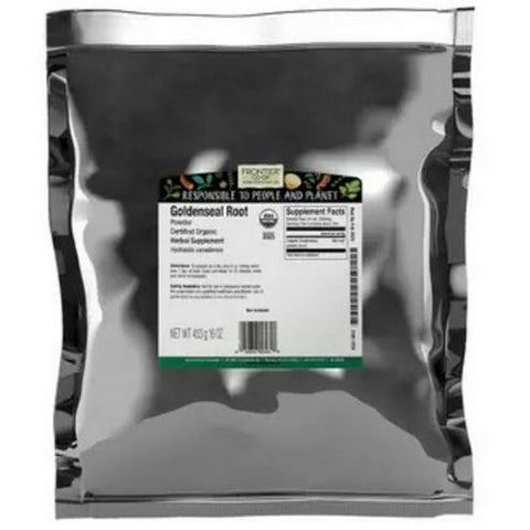 Frontier Coop, Organic Goldenseal Root Powder, 1 Lb