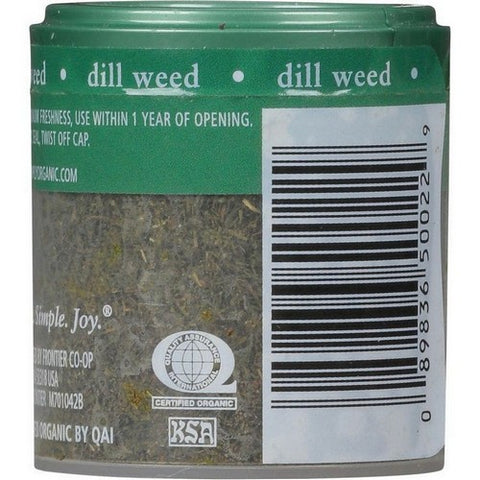 Simply Organic, Organic Dill Weed, 0.14 Oz