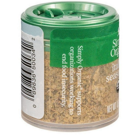 Simply Organic, Organic Italian Seasoning, 0.14 Oz