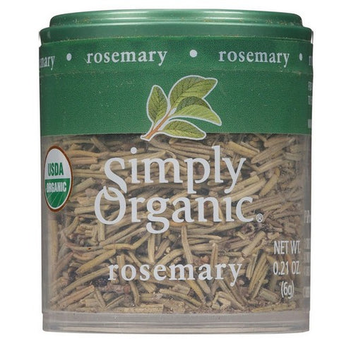 Simply Organic, Organic Rosemary Leaf, 0.21 Oz