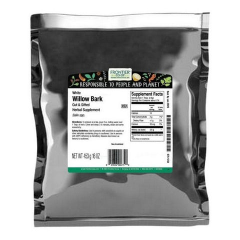 Willow Bark Cut & Sifted 1 Lb by Frontier Coop