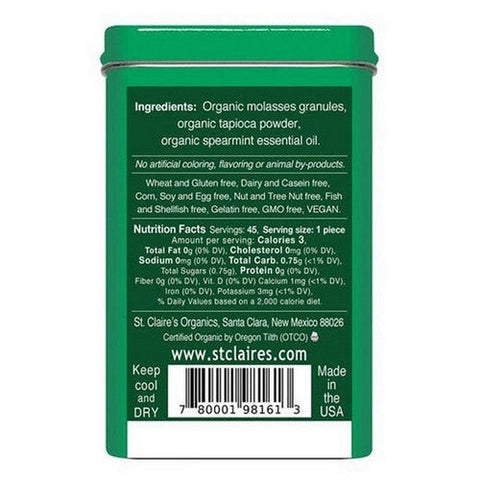 South Of France Soaps, Organics Spear Mints, 1.5 Oz