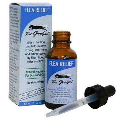 Dr. Goodpet, Flea Relief For Dogs And Cats, 1 Oz