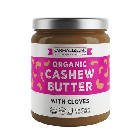 Karmalize.Me, Organic Cashew Butter, 6 Oz