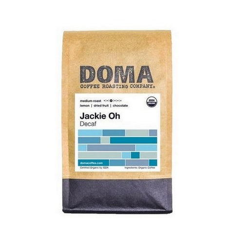 DOMA Coffee Roasting Company, Organic Jackie Oh Decaf, 12 Oz