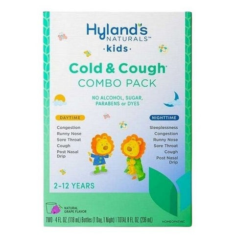 Hylands, Kids Cold And Cough Day and Night Combo Pack, 8 Oz
