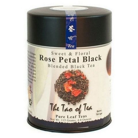 Nature's Answer, Organic Black Tea And Rose Petals, 4 Oz