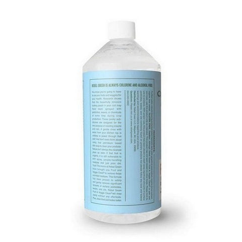 Rebel Green, Fruit And Veggie Clean Produce Wash Refill, 34 Oz
