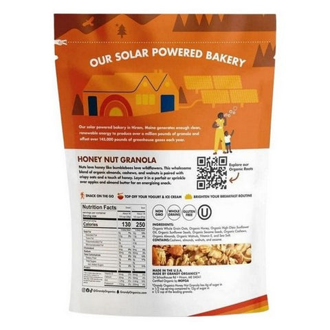 Grandy Oats, Organic Honey Nut Granola, 36 Oz