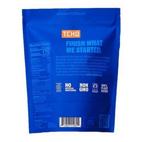 TCHO Chocolate, Chocolate Bittersweet Drinking Chocolate, 8.8 Oz