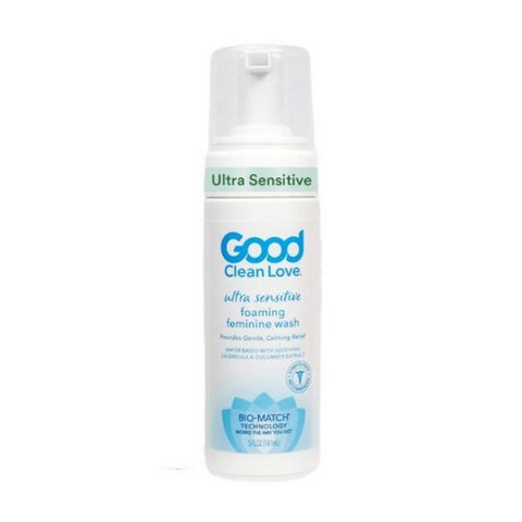 Ultra Sensitive Foaming Feminine Wash 5 Oz by Good Clean Love
