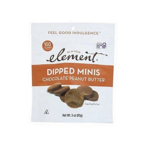 Element Snacks, Chocolate Peanut Butter Crispy Rice Minis, 3 Oz