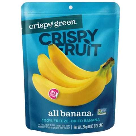 Crispy Green, All Banana Freeze Dried Fruit, 0.85 Oz