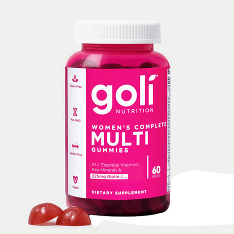 Goli Nutrition, Women's PMS Support Vegan Vitamin Gummies, 60 Count