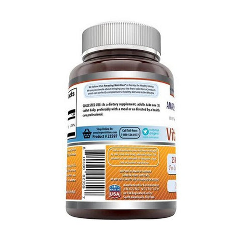Amazing Nutrition, Amazing Formulas Vitamin B6, 25 mg, 250 Tabs