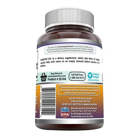 Amazing Nutrition, Amazing Formulas L-Ornithine, 1500 mg, 120 Caps