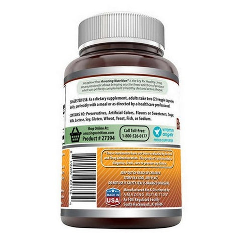 Amazing Nutrition, Amazing Formulas Boswellia with Turmeric, 600 mg, 120 VegCaps
