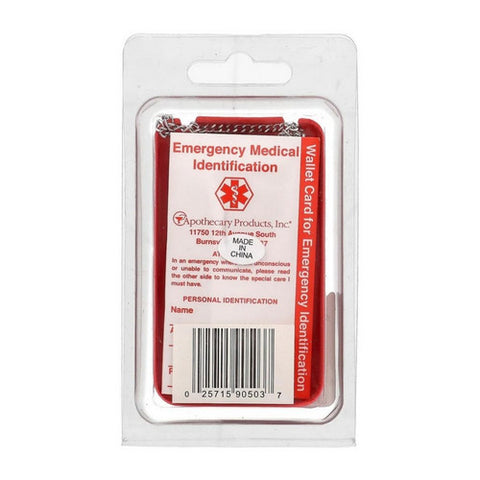 Emerg Alert, Diabetic Necklace, 1 Each