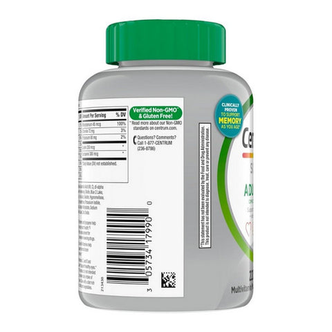 Centrum, Silver Adults 50 Plus, 220 Tabs