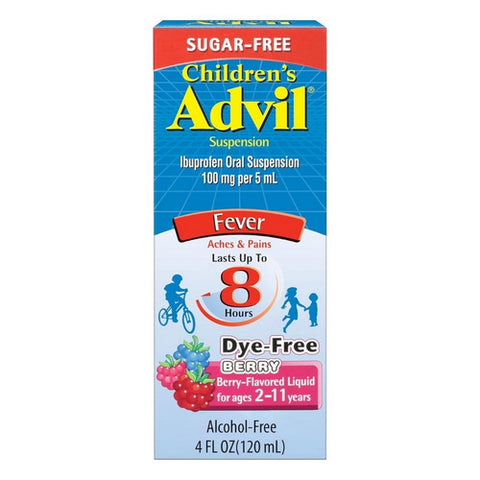 Advil, Childrens Suspension Fever Aches And Pains, 4 Oz