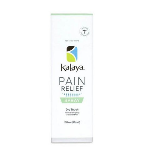Kalaya, Pain Relief Spray With Menthol, 2 Oz