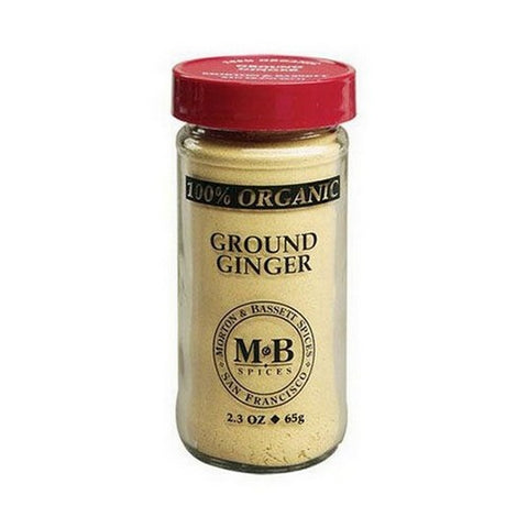 Morton & Bassett, Organic Ground Ginger, 2 Oz(Case Of 3)