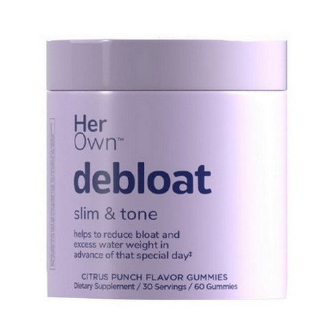 Her Own, Debloat Citrus Flavor, 60 Gummies