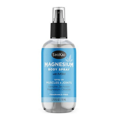 Shikai, Magnesium Body Spray, 3.75 Oz