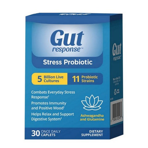 Gut Response, GUT Response Stress Probiotic, 30 Capsule
