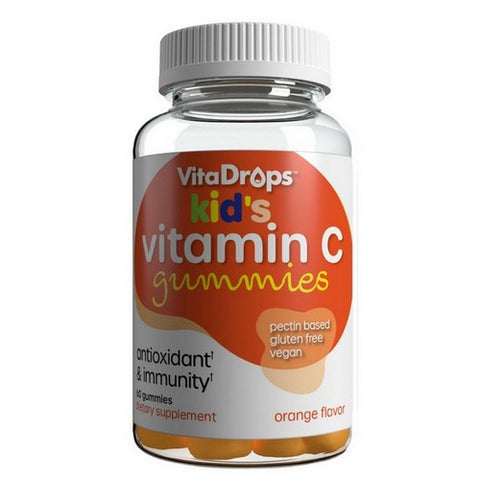 Vitadrops, Kids Vitamin C, 125 Mg, 60 Gummies