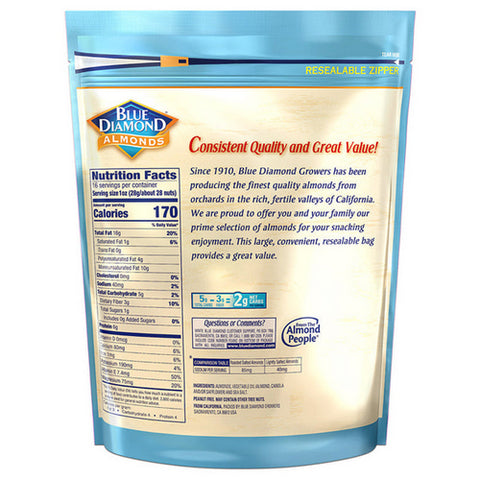 Blue Diamond, Almonds Lightly Salted, 16 Oz(Case Of 6)
