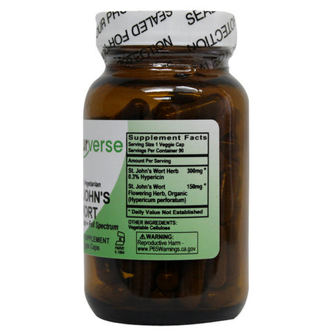 Naturverse, St. John's Wort Powder Capsules, 90 VegCaps